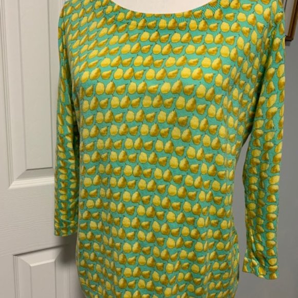 Talbots Pear Pullover Sweater - Picture 1 of 7